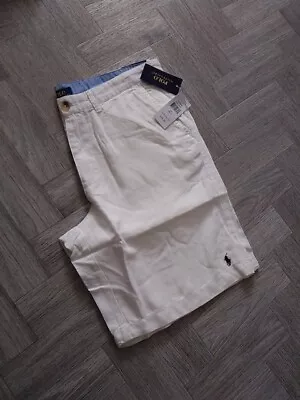 Ralph Lauren Polo Shorts . Chino . Classic Fit . W36 Bnwt . RRP £79.99 • £38