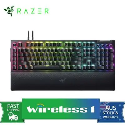 $379 • Buy Razer BlackWidow V4 Pro Mechanical Gaming Keyboard Yellow Switch RZ03-0468180...