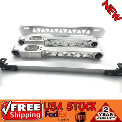 Control Arm Kit Subframe Brace Tie Bar Lower For Mitsubishi Mirage Evo 1/2/3 1.6 • $104.50