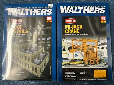 Walthers MI-JACK Translift(R) Intermodal Crane And Roof Details HO Kit • $27.99