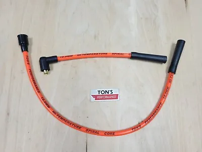 Ton's Orange 10mm Spark Plug Wires Harley Touring 1986 - 2003 Sportster XL 86-03 • $25.99