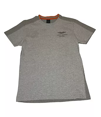 Aston Martin Racing Shirt M Hackett London Gray Cotton Preowned Automobile Car • $49.99