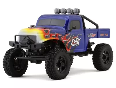 Furitek FUR-2412 - FX118 Fury Wagon 1/18 RTR Brushless Rock Crawler Blue NEW • $199.99