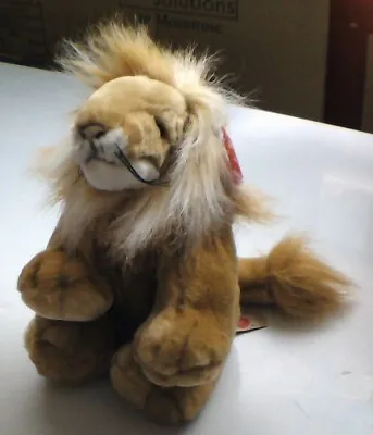 Keel Toys 10  Floppy Lion Plush Soft Toy NEW With Tags 2003 • £4.50