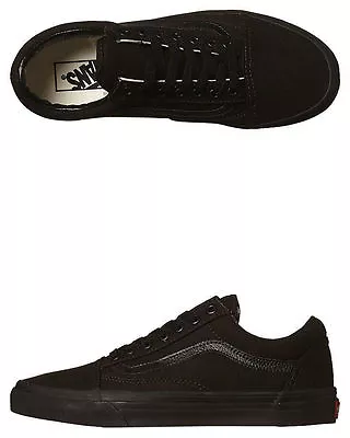 Vans Shoes Old Skool Black Black USA SIZE Mens Skateboard Sneakers • $105