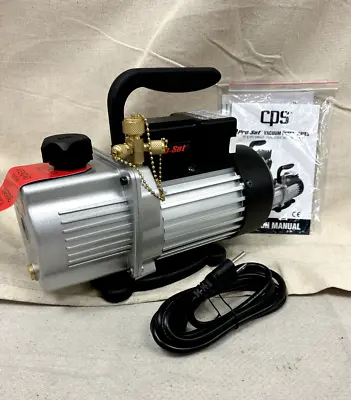 PRO-SET VP6S Vacuum Pump 6 Cfm Displacement 1/2 HP 50 Micron 23 Lb • $165