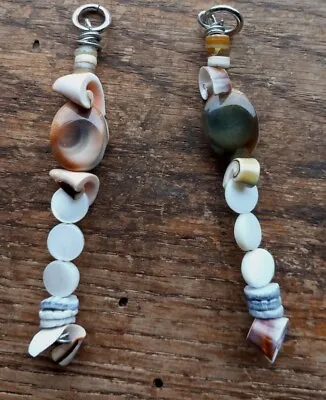 USA Pair Ocean Shell Pendant Necklace Unisex Mens Womens Traveler Gift Boho • $12