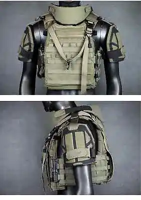 Steel Series - Tactical Vest Universal Shoulder Pads Shoulder Armor Compatible • $61.78