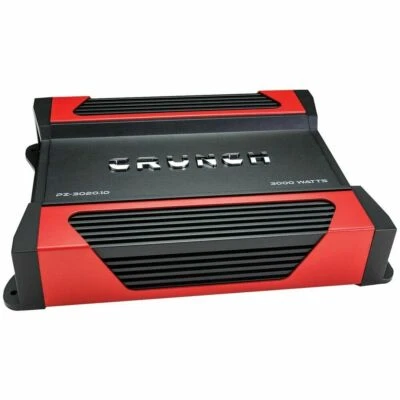 £199.99 • Buy Crunch PZ-3020.1D 3000W Max (1500W RMS) Powerzone Series 1 Ohm Stable Monoblock 