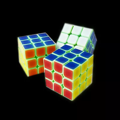 $8.99 • Buy 2PCS 3x3 Magic Cube Stickerless Smooth Speed Magic Cube Puzzle Twist Kids Toys