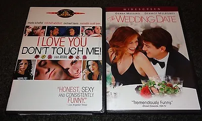 I LOVE YOU DON'T TOUCH ME & THE WEDDING DATE--MARLA SCHAFFEL D MESSING--2 DVDs • $13.99