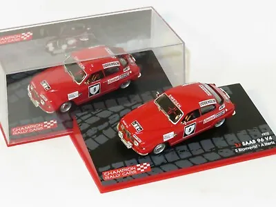 1/43 Saab 96 V4  Rally Sweden 1972   S.Blomqvist / A.Hertz • £20