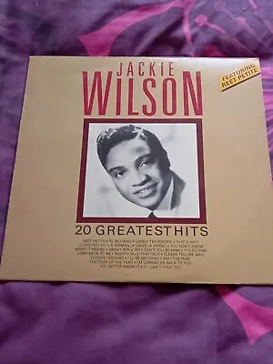 1987 Portugal Soul Vinyl LP Jackie Wilson 20 Greatest Hits. • £7.99