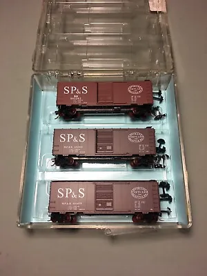 N Scale Al’s Kustom Train SP&S Boxcar 3-Pack • $67