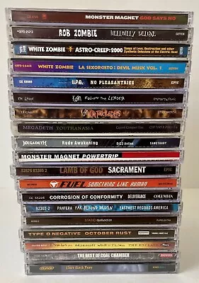 Metal Rock Lot Of 19 CDs • $75