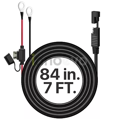 84  SAE 2-Pins Ring Terminal Quick Disconnect Battery Cables Tender Harness Wire • $9.99