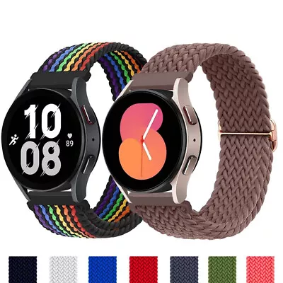 20/22mm Braided Strap For Samsung Galaxy Watch 6/4 Classic/5pro/46mm Huawei Band • $15.21