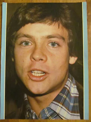 Mark Hamill Star Wars Full Page Vintage Pinup • $1.99