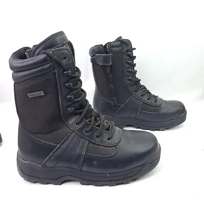 Thorogood Waterproof Tactical Boots Lightweight Shoes Police EMT Mens 5 Womens 7 • $39.99