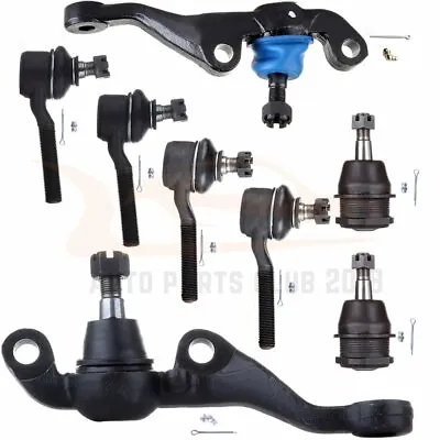 8x For 1970-76 Dodge Dart Front Upper Lower Ball Joints Inner Outer Tie Rod Ends • $61.27