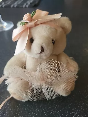 £3 • Buy Bridesmaid Or Flower Girl Teddy Gift Peach