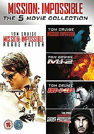 Mission Impossible 1-5 (Box Set) (DVD 2015) • £30.11