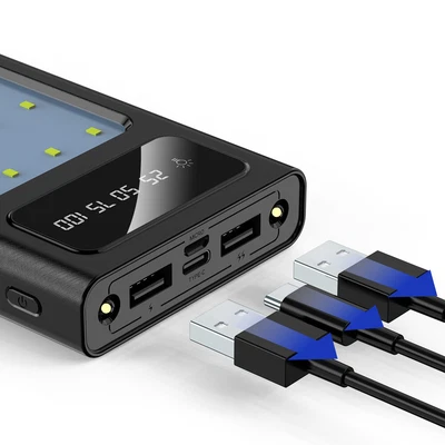 $14.99 • Buy 10000000mAh Power Bank 45USB External Backup Battery Fast Charger For Phones New