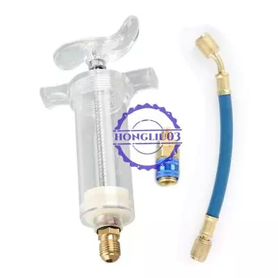 Auto 1Oz-R134A/R12/R22 A/C Air Conditioning Oil Injector Dye Injection Tool New • $12.19