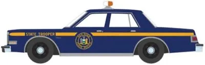 £17.34 • Buy Greenlight Dodge Diplomat New York State Police State Trooper 1985 - 1:64 Model
