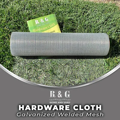 R & G Hardware Cloth Galvanized After Welded - 1/4 IN X 1/4 IN Opening 23 Gauge  • $56.99