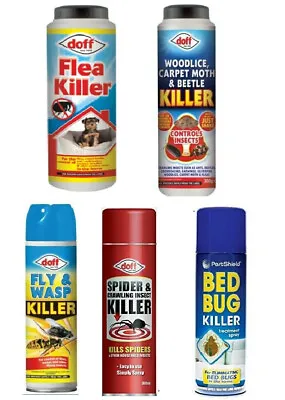 Fly Flea Killer Wasp Killer Woodlice Carpet Moth Kill Spider Crawling Killer Fly • £5.95