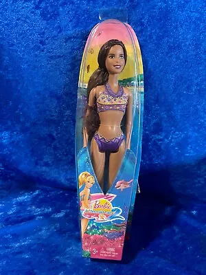 New Barbie A Mermaid Tale AA Grace Doll Purple Swimsuit • $26.95