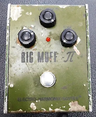 VINTAGE Electro-Harmonix / Sovtek Big Muff Pi V7 ( Green Russian ) Tall Font • $400