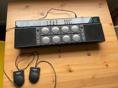 £75 • Buy Yamaha DD-10 Digital Drum Bank Vintage Drum Machine MIDI Pedals Strap
