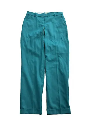 J.CREW Cafe Capri 00 (Actual: 29x26.5) Aqua Womens Pants Wool Wonderful • $22.40