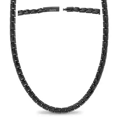 Powerful Black Titanium Magnetic Therapy Necklace • $79.95