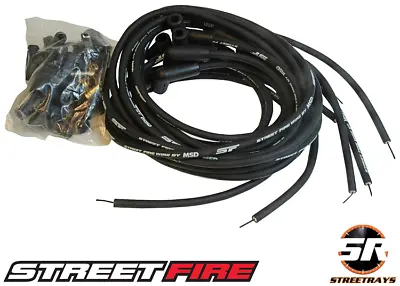 MSD 5552 Street Fire Universal 8mm Spark Plug Wire Set - 8 Cyl HEI 90 Deg Boots • $72