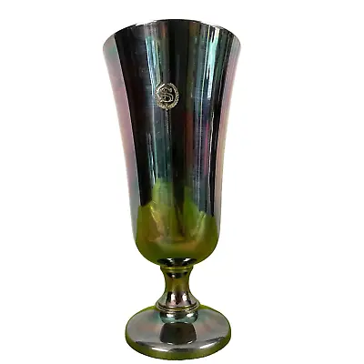 VTG Iridescent DJ Industries Japan Silverplate Wine Goblet Monogram S • $14.90