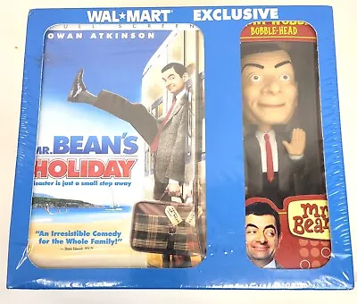 Universal Studios Walmart Exclusive Mr Bean's Holiday DVD And Bobblehead ~ C57 • $29.95