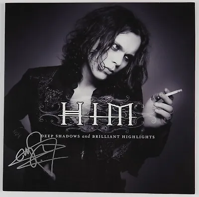 Ville Valo HIM JSA Signed Autograph Album Record Vinyl Deep Shadows And Brillian • $499.99