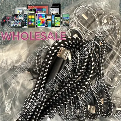 Micro USB Charger Fast Charging Cable Cord 3/610FT For Samsung Android Phone Lot • $241.10