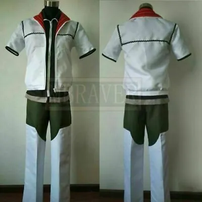 Kingdom Hearts Roxas Cosplay Costume Uniform Coat Pants Custom Made • $37.99