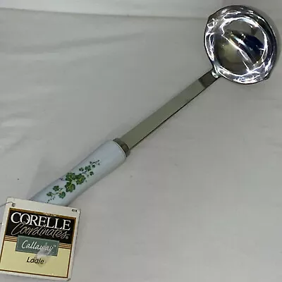 $6.30 • Buy Corelle Coordinates* CALLAWAY *13 1/2  SOUP LADLE* W/ ORIGINAL TAG*