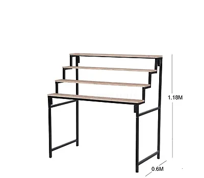 Hi-Line 4 Tier Step Unit 1.2M - 3M Wide Market Stall Display Stand 150mm X 150mm • £249.90