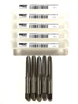 ProCut 3/8-16 Tap HSS General Purpose Taper Tap H3 4 Flute 5 Pack • $15.99