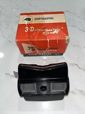 Vintage View Master Model E  3-Dimension Viewer W/box USA 1950-60s Sawyer • $9.60