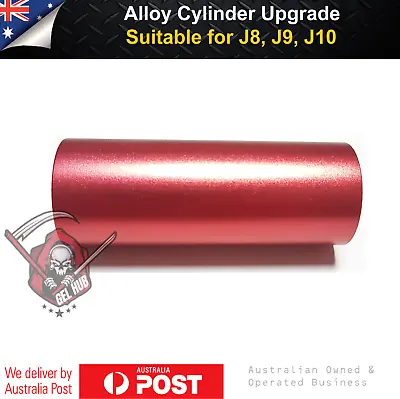 Alloy Cylinder Upgrade Gearbox Parts Gel Blaster Toy J8 J9 J10 ACR/M4A1/SCAR V2 • $23.95