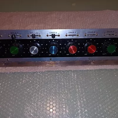 Gates  The  Yard   Analog Audio Broadcast Console 8-Channel -Front Control Panel • $225