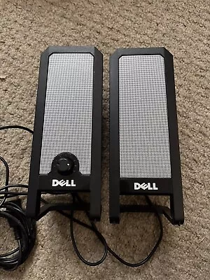 Dell A225 USB Powered Multimedia Desktop Computer Laptop Speakers - Working • £13