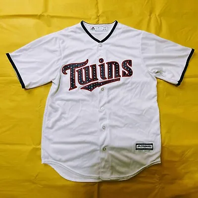 MINNESOTA TWINS Mens Jersey MAJESTIC MLB Coolbase Size Medium • $30